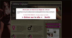 Desktop Screenshot of intimebelgique.com